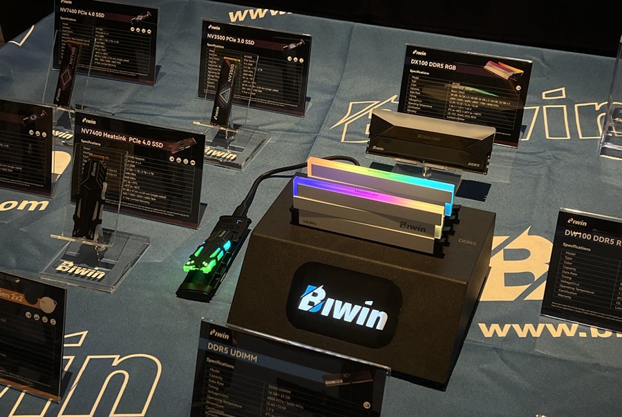 Biwin presentó su propia marca y nuevas líneas de almacenamiento y ...